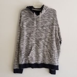 BILLABONG XL Navy and White Hoodie
